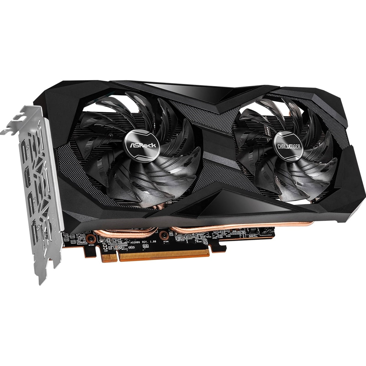ASRock Radeon RX 7600 Challenger OC 8GB GDDR6 Graphics Card