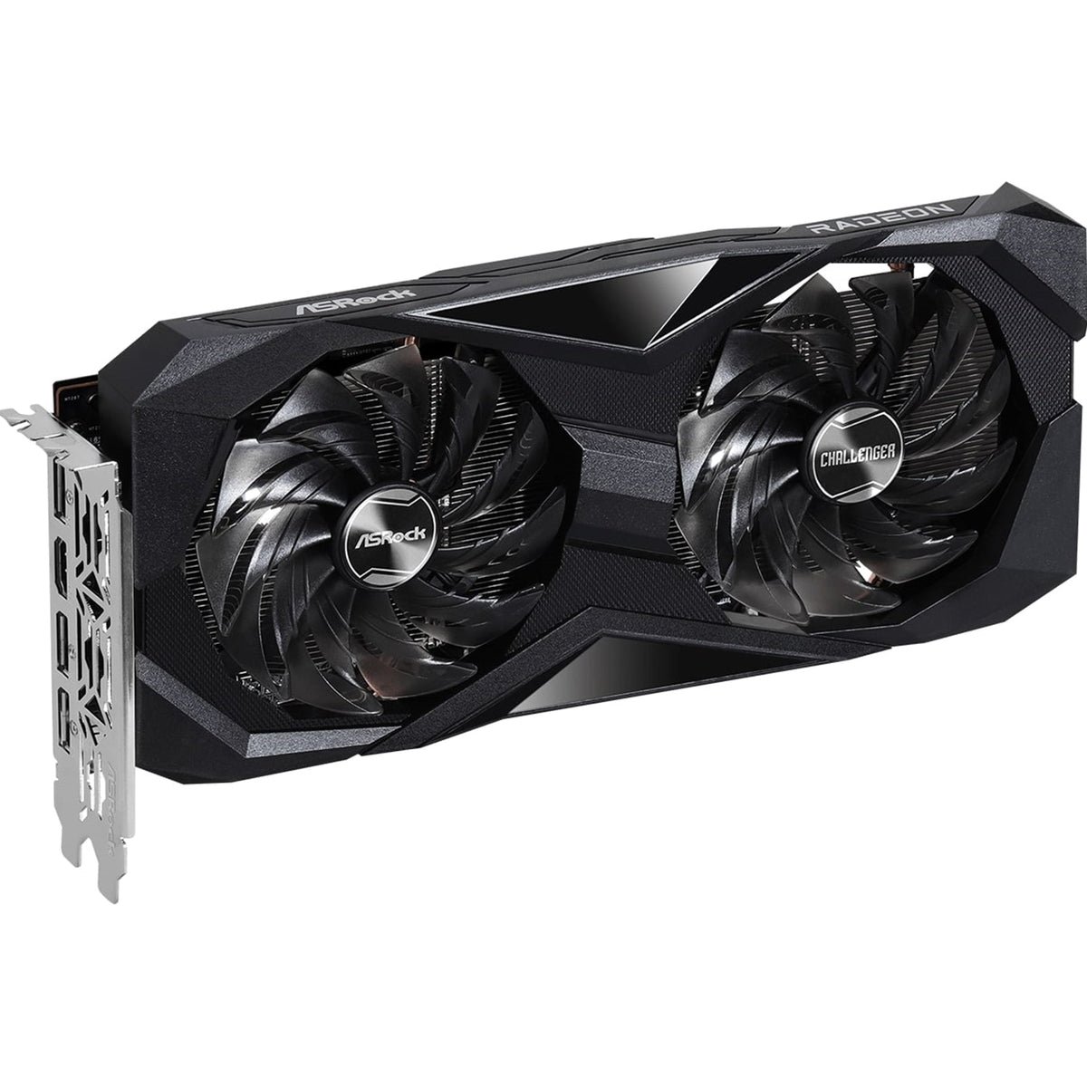 ASRock Radeon RX 7600 Challenger OC 8GB GDDR6 Graphics Card