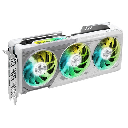 ASRock Radeon RX 9070 XT Steel Legend 16GB GDDR6 Graphics Card