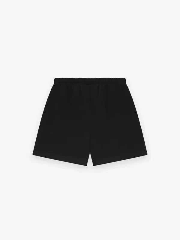 Fear of God Essentials SS25 Jet Black Korte Broek