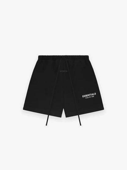 Fear of God Essentials SS25 Jet Black Korte Broek
