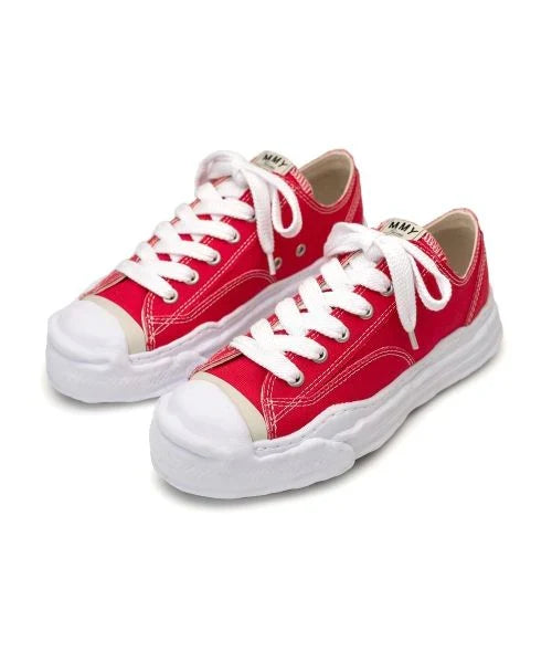 Maison Mihara Yasuhiro Hank OG Sole Canvas Low Red