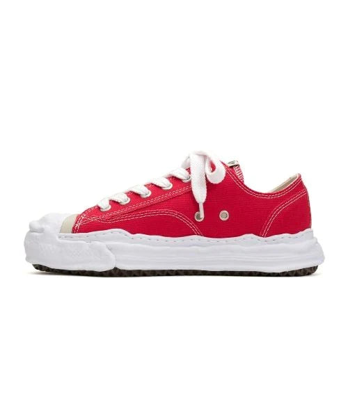 Maison Mihara Yasuhiro Hank OG Sole Canvas Low Red