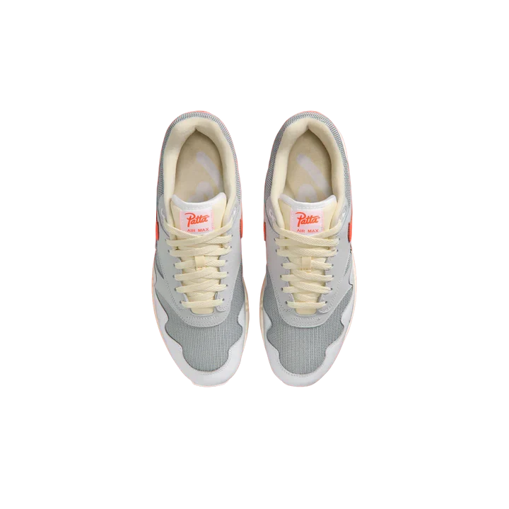 Nike Air Max 1 Patta Waves 'White Hyper Crimson'