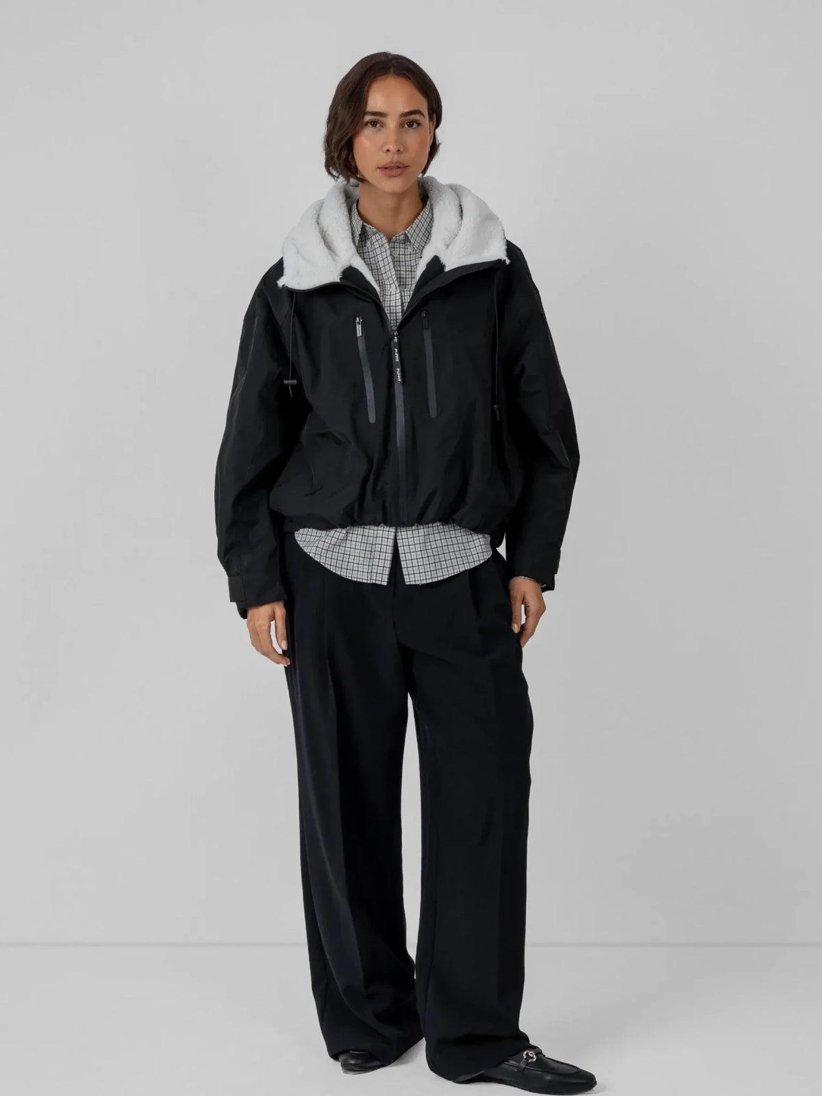 STM-TEX™ One Size Short Oversized Rain Jacket