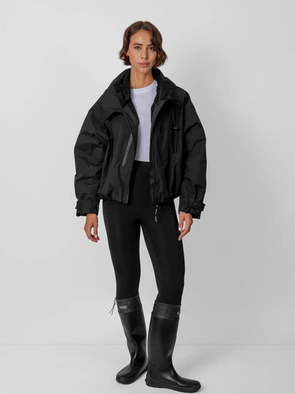 STM-TEX™ One Size Short Oversized Rain Jacket - Stay Puffit