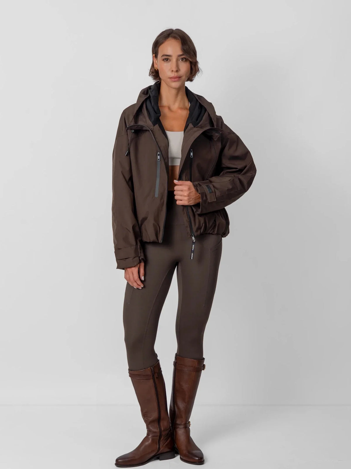 STM-TEX™ One Size Short Oversized Rain Jacket - Stay Puffit