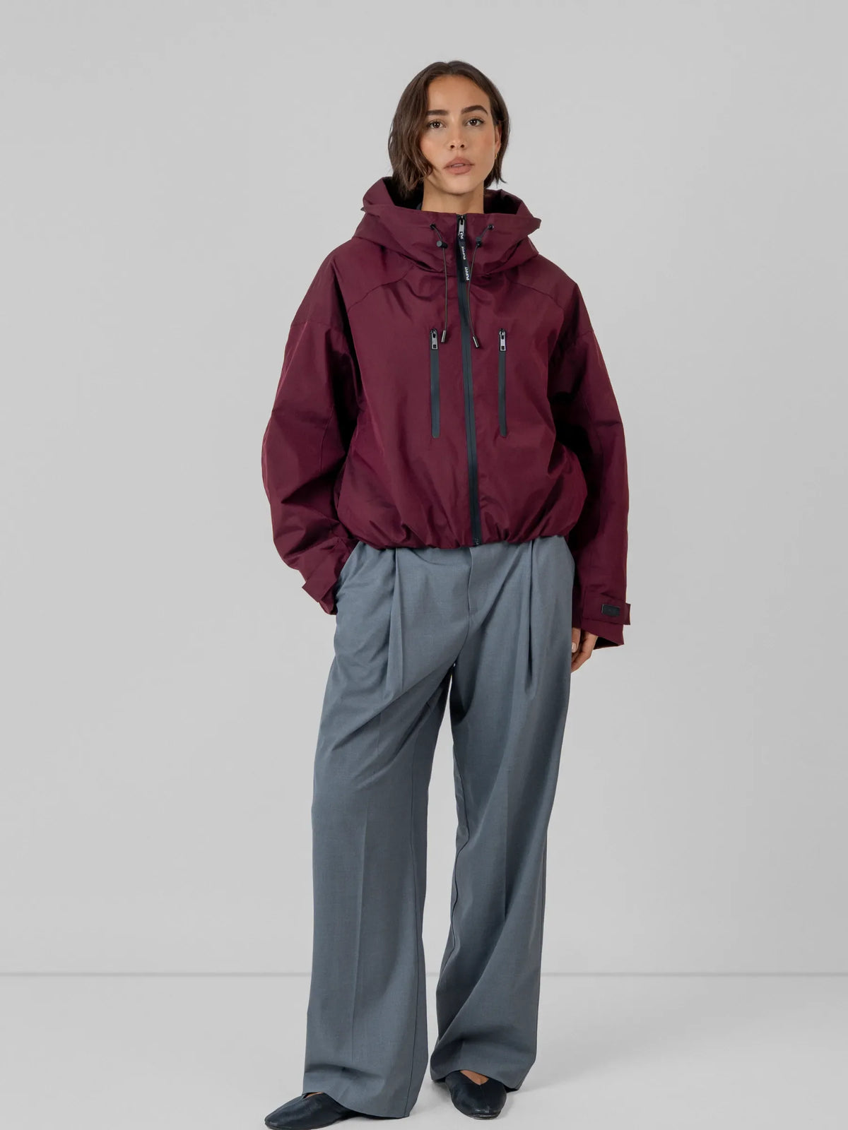 STM-TEX™ One Size Short Oversized Rain Jacket