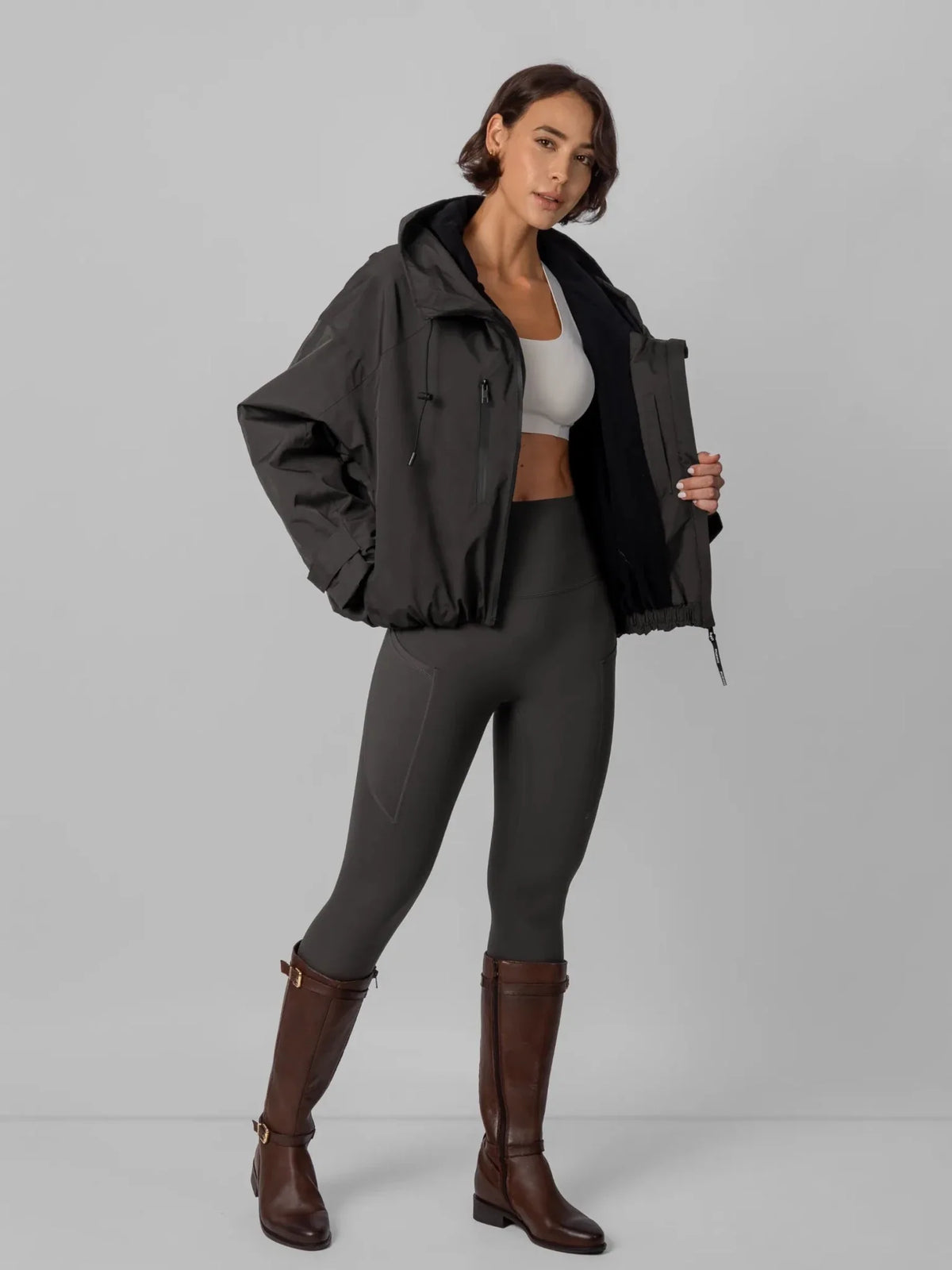 STM-TEX™ One Size Short Oversized Rain Jacket