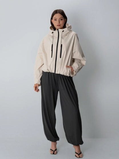 STM-TEX™ One Size Short Oversized Rain Jacket - Stay Puffit