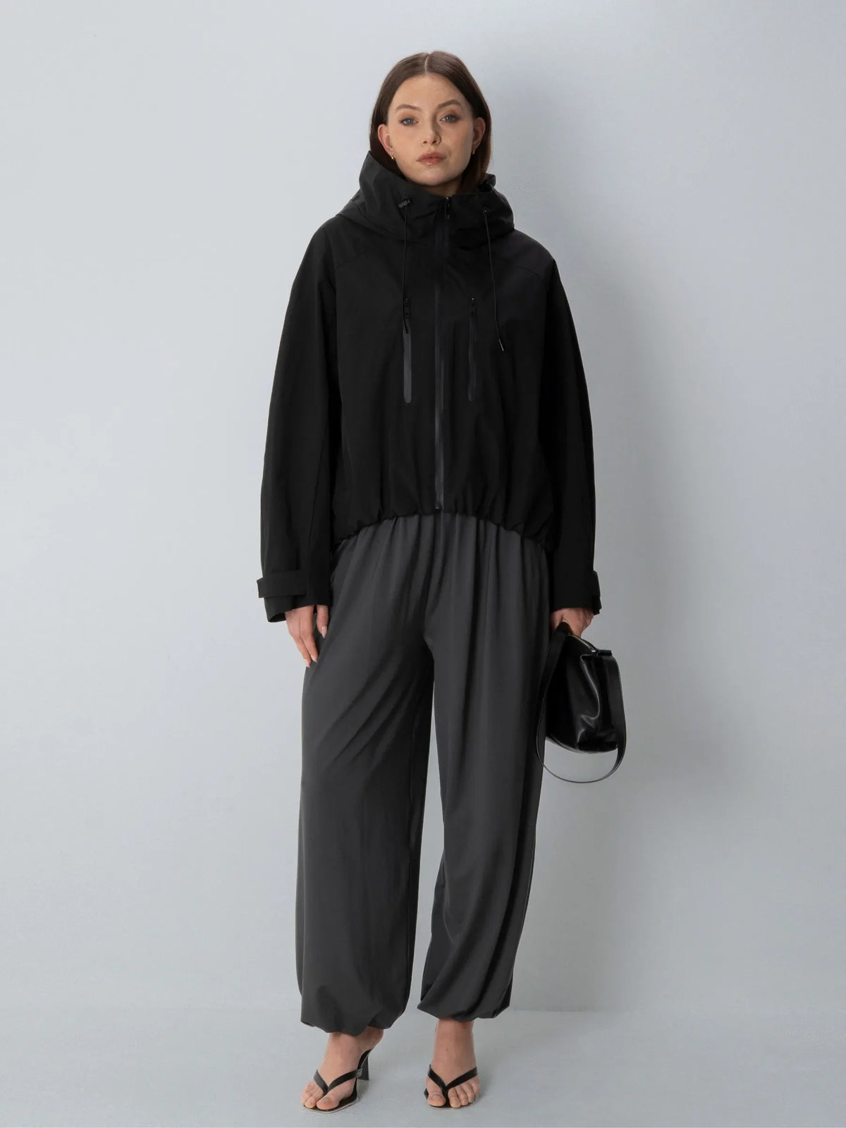STM-TEX™ One Size Short Oversized Rain Jacket - Stay Puffit