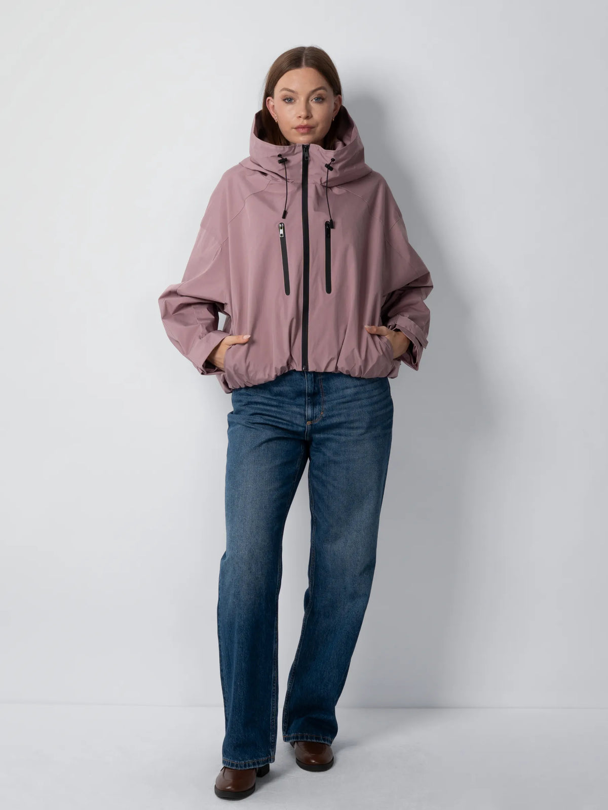 STM-TEX™ One Size Short Oversized Rain Jacket - Stay Puffit